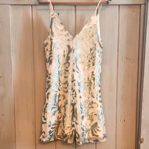 NWT Romeo + Juliet Couture Sequin Romper